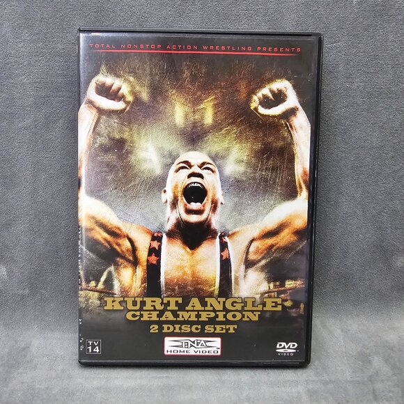 TNA Wrestling: Kurt Angle - Champion (DVD, 2008, 2-Disc Set) B2-24 - Picture 1 of 4